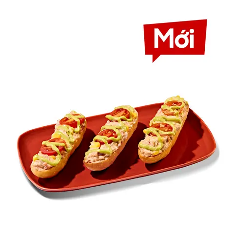 Hình ảnh Bánh Mỳ Cá Ngừ Đút Lò