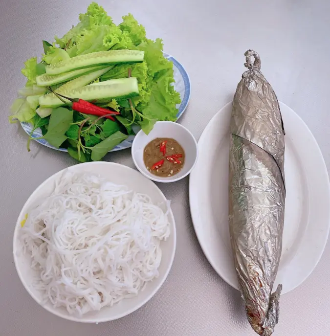 Hình ảnh Cá cam nướng giấy bạc