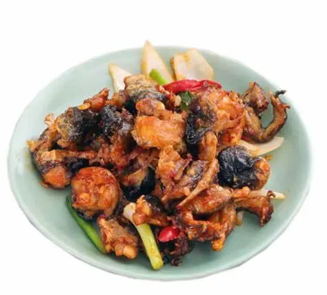 Hình ảnh Ếch chiên mắm