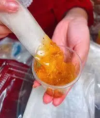 Hình ảnh Bánh tráng phơi sương muối béo