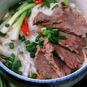 Hình ảnh Phở bắp hoa