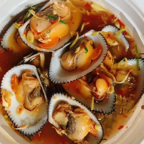 Hình ảnh Sò lông hấp thái