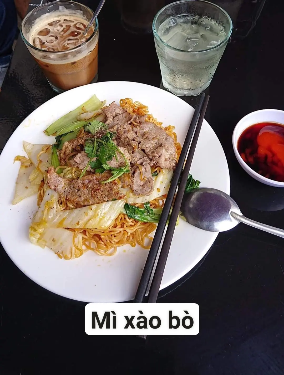 Hình ảnh Mì gói xào bò