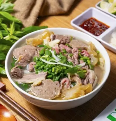 Hình ảnh Bún bò thập cẩm