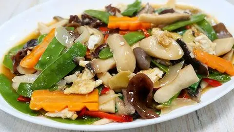 Hình ảnh Chay xào thập cẩm