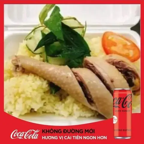 Hình ảnh Cơm gà - pepsi