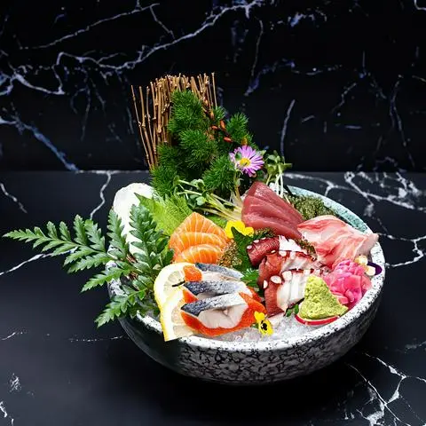 Hình ảnh Goshoku sashimi - set sashimi tổng hợp 5 loại - sa27