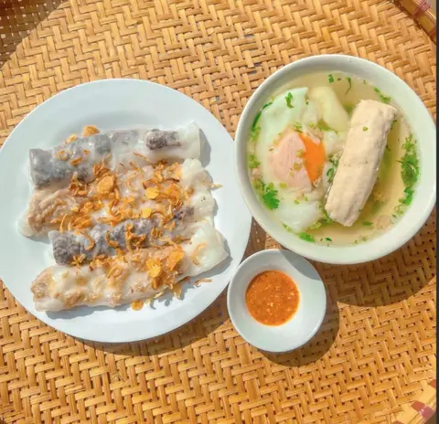 Hình ảnh Bánh cuốn trứng 1 giò
