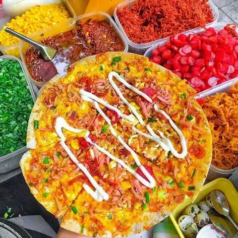 Hình ảnh Bánh tráng nướng