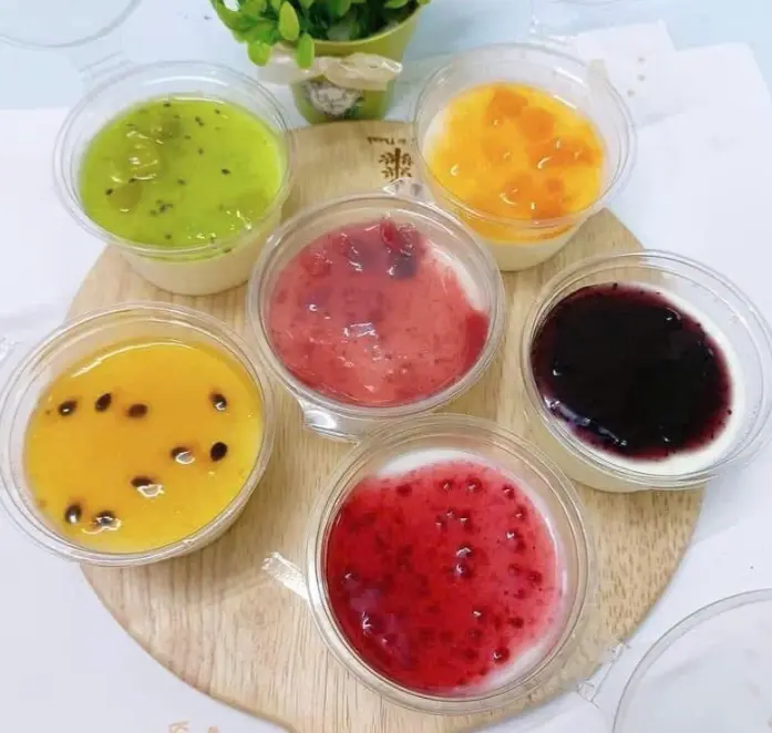 Hình ảnh Panna cotta Chanh Dây