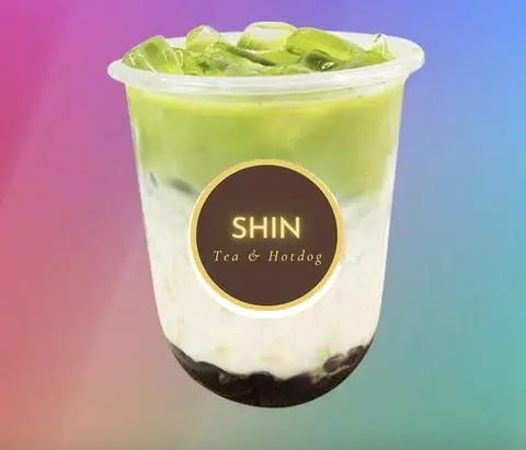 Hình ảnh Sữa tươi matcha trân châu đường đen