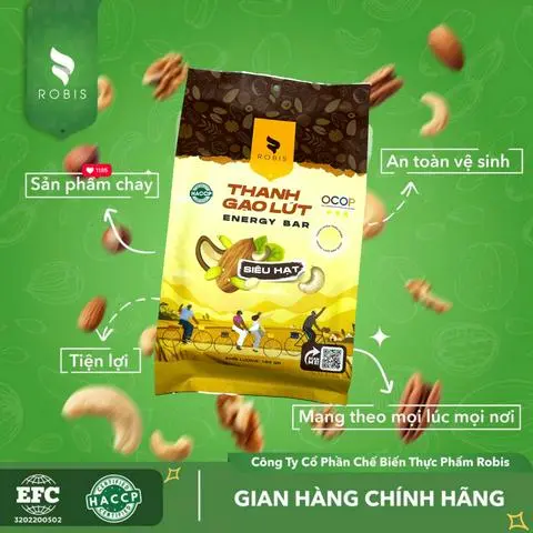 Hình ảnh Thanh gạo lứt siêu hạt