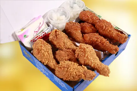 Hình ảnh Đùi gà nửa chiên - nửa tẩm sốt - 10 miếng
