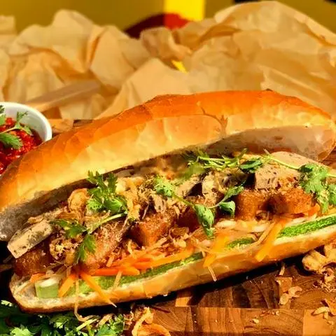 Hình ảnh Bánh mì chay thập cẩm (đặc biệt)