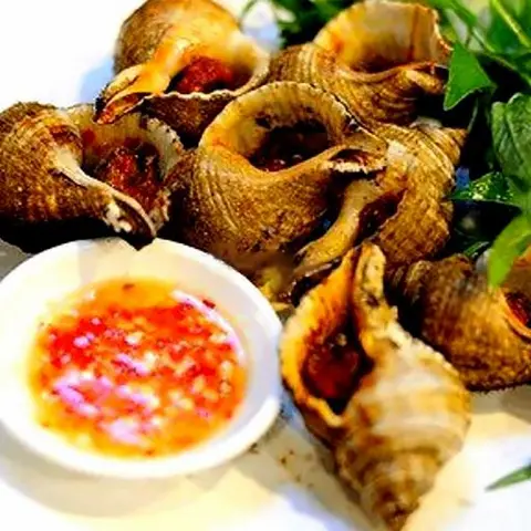 Hình ảnh Ốc nhung nướng nước mắm
