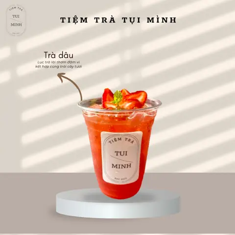 Hình ảnh Trà dâu tươi