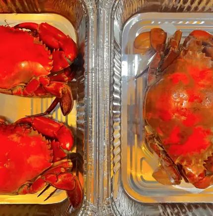 Hình ảnh Combo 1: 1 Cua Gạch Size Vừa, 2 Cua Thịt Size Vừa