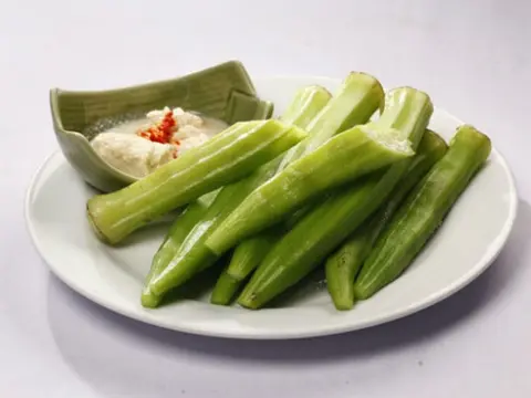 Hình ảnh Đậu bắp luộc - chao