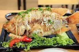 Hình ảnh Cá điêu hồng chiên giòn