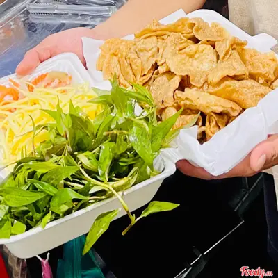 Hình ảnh Chả cá cuốn(xoài+rau răm)