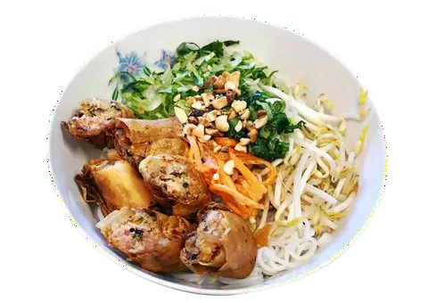 Hình ảnh Bún thịt nướng chả giò
