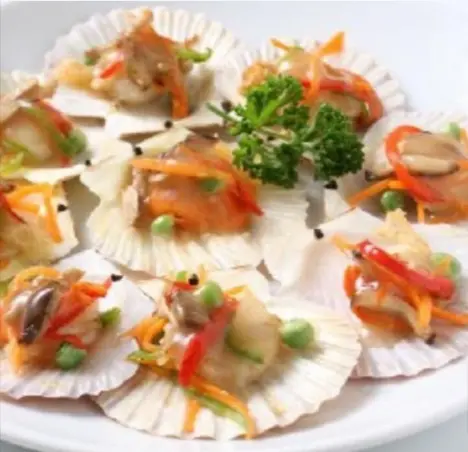 Hình ảnh Sò điệp mở hành