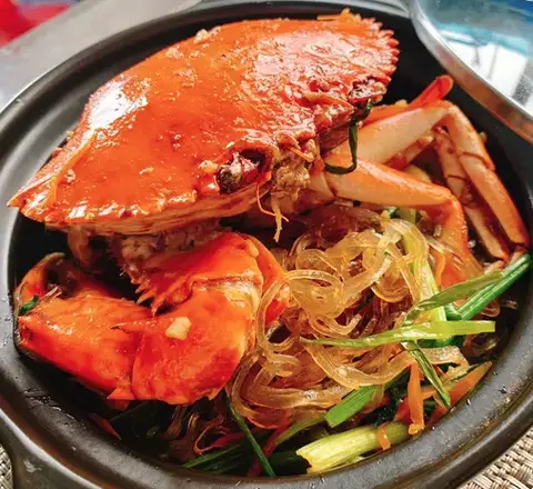 Hình ảnh Miến xào cua