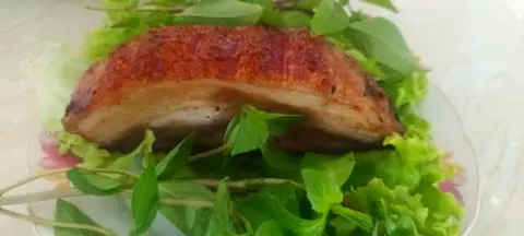 Hình ảnh Ba chỉ heo nổ da