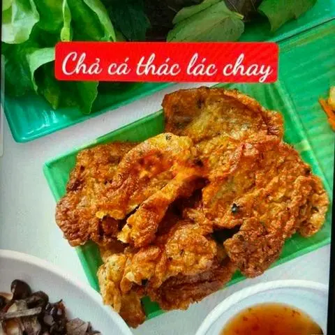 Hình ảnh Cơm chả cá thác lác chay