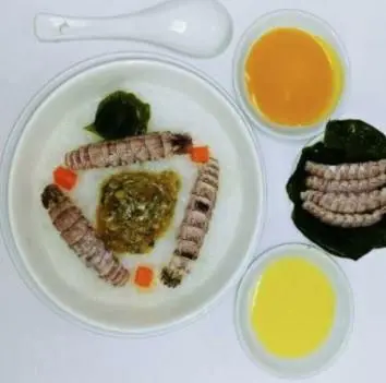 Hình ảnh Cháo tôm tít rong biển