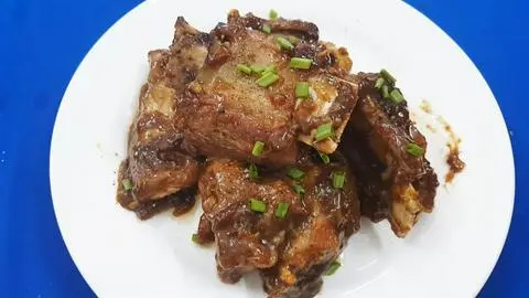 Hình ảnh Sườn cọng sốt tiêu