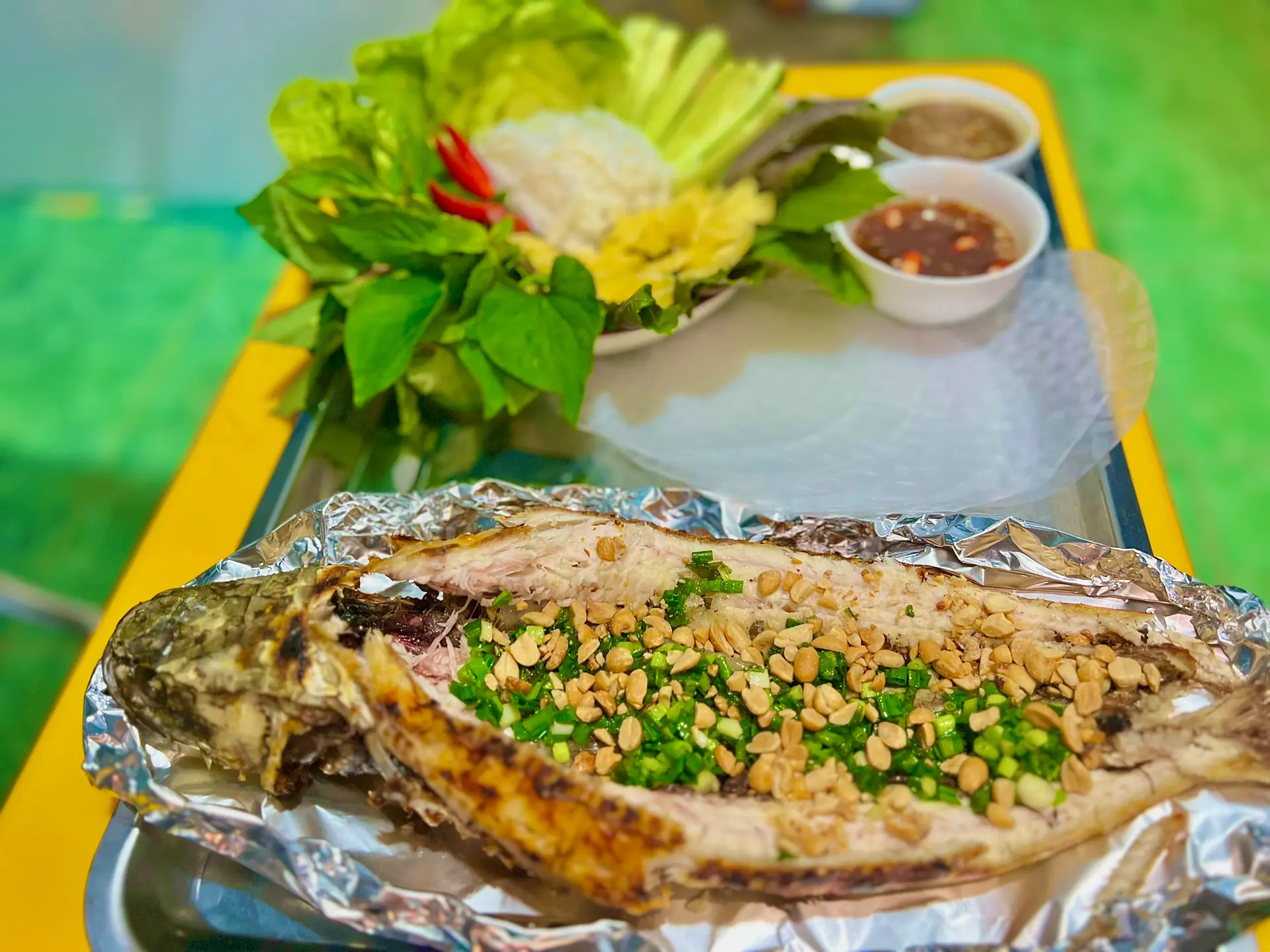 Hình ảnh Cá lóc size lớn nướng