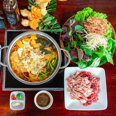 Hình ảnh Lẩu riêu cua bắp bò
