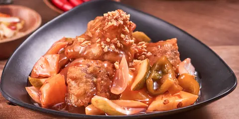 Hình ảnh Sườn xào chua ngọt