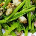 Hình ảnh Ốc móng tay xào sate