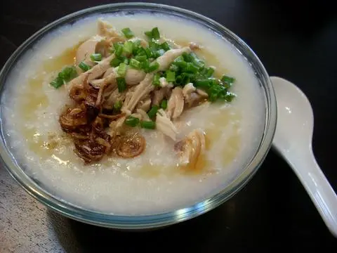 Hình ảnh Cháo gà xé