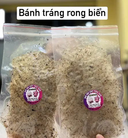 Hình ảnh Bánh tráng rong biển