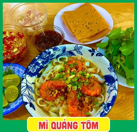 Hình ảnh Mì Quảng tôm