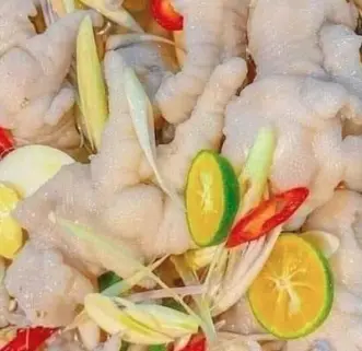 Hình ảnh Chân gà sả tắc