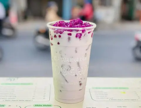 Hình ảnh Trà sữa khoai môn - 700ml