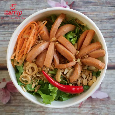 Hình ảnh Bún Trộn Xúc Xích