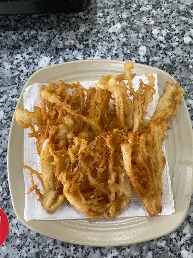 Hình ảnh Nấm kim châm chiên giòn