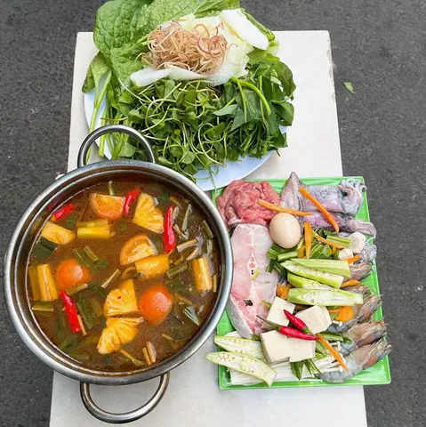 Hình ảnh Lẩu thái hải sản - Lớn