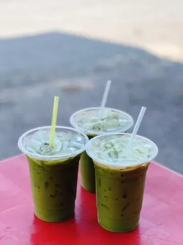 Hình ảnh Rau má đậu xanh sữa 