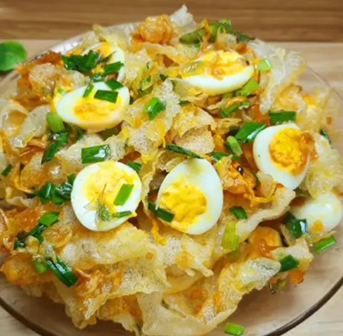 Hình ảnh Bánh tráng trộn-1 phần