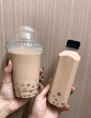 Hình ảnh Trà sữa trân châu đóng chai