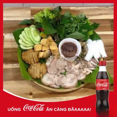 Hình ảnh Combo bún đậu đầy đủ - 1 chai coca