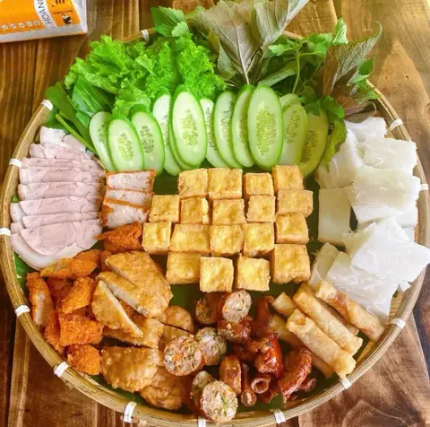 Hình ảnh Bún đậu siêu to
