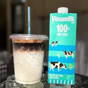 Hình ảnh Sữa tươi cafe milk