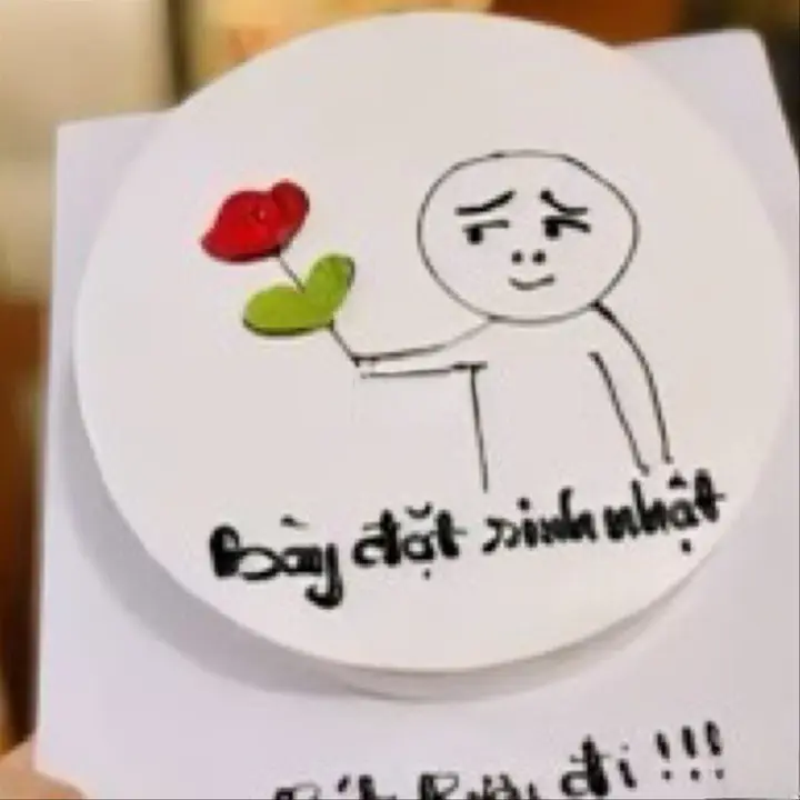 Hình ảnh Bánh kem bày đặt sinh nhật